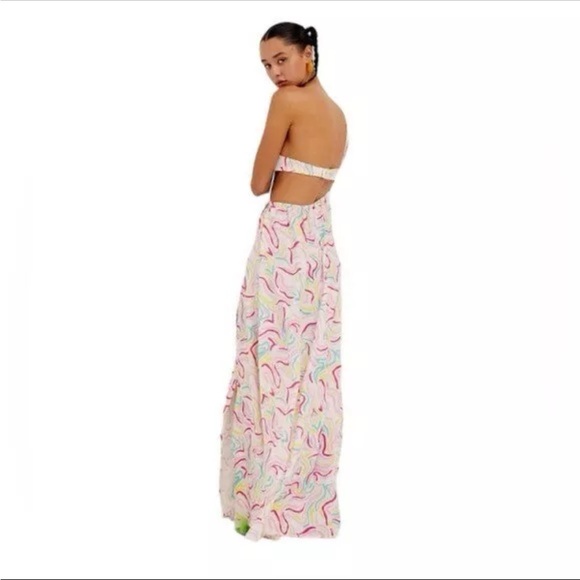 For Love And Lemons Palmer Cut Out Maxi Dress - Picture 3 of 12